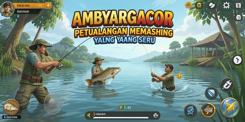 Tangkapan ikan yang menakjubkan dalam gameplay AMBYARGACOR.