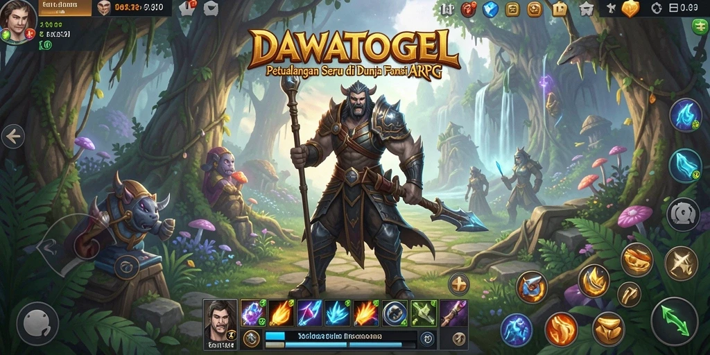 Tampilan gameplay yang menegangkan dalam DAWATOGEL dengan pertarungan seru.