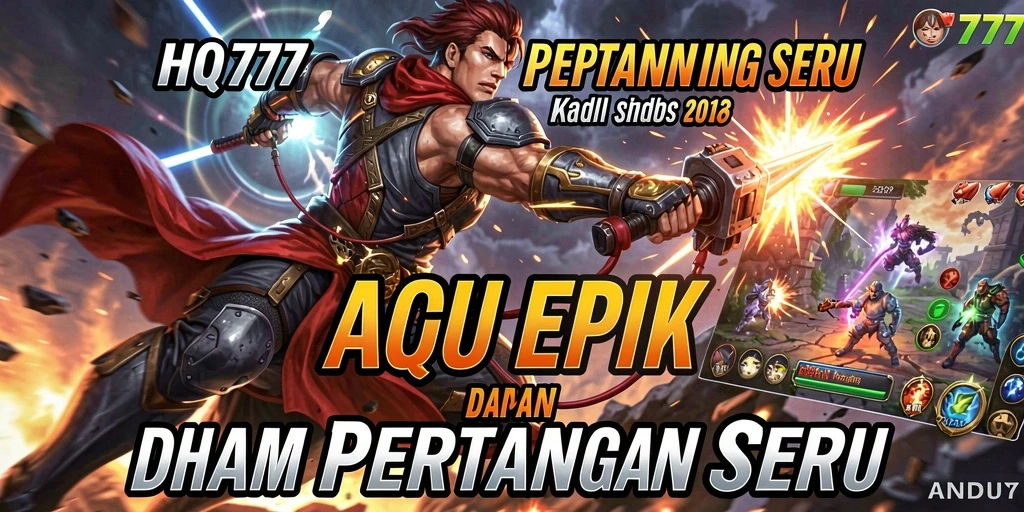 Tampilan gameplay HQ777 yang penuh aksi dan intens.