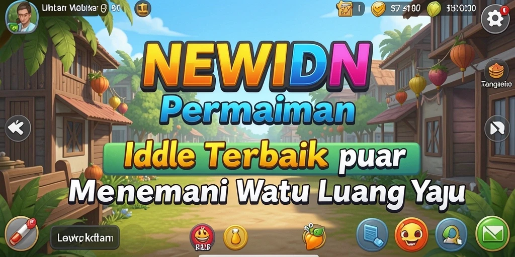 Gameplay NEWIDN yang menampilkan elemen Idle yang menyenangkan.