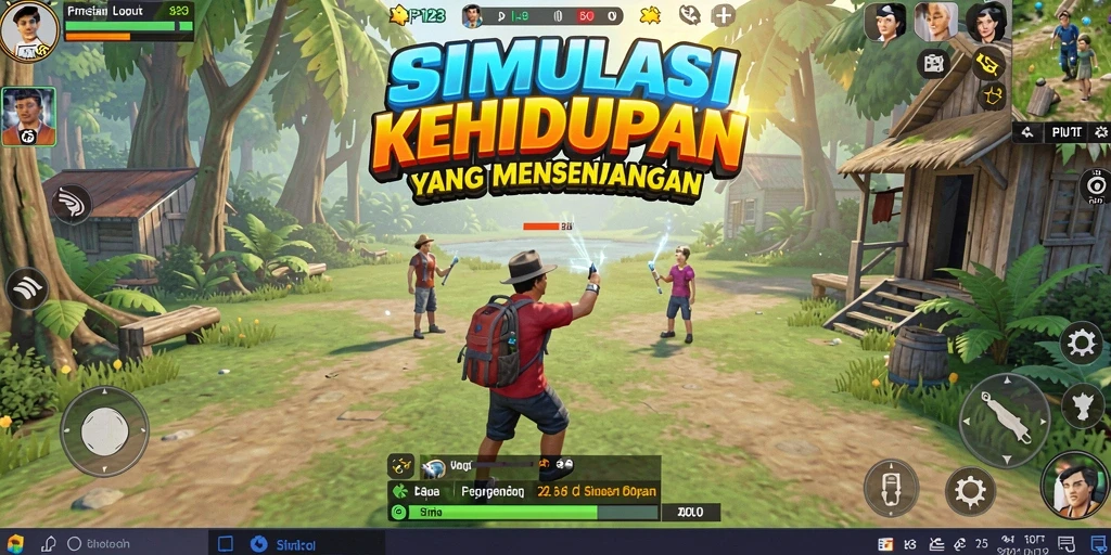 Screenshot utama PP123 menampilkan gameplay yang imersif dan menarik.