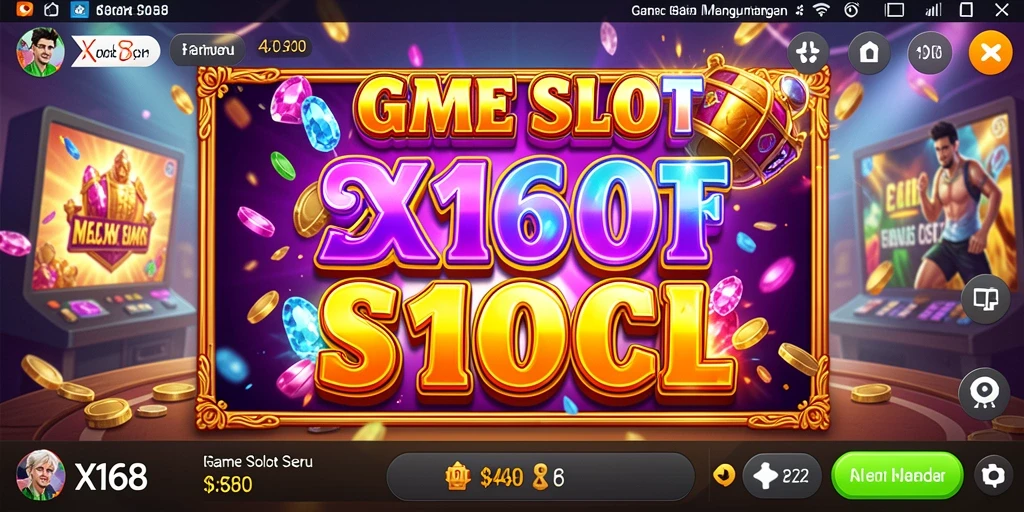 Tampilan menarik dalam gameplay Slot X168 yang mengasyikkan.